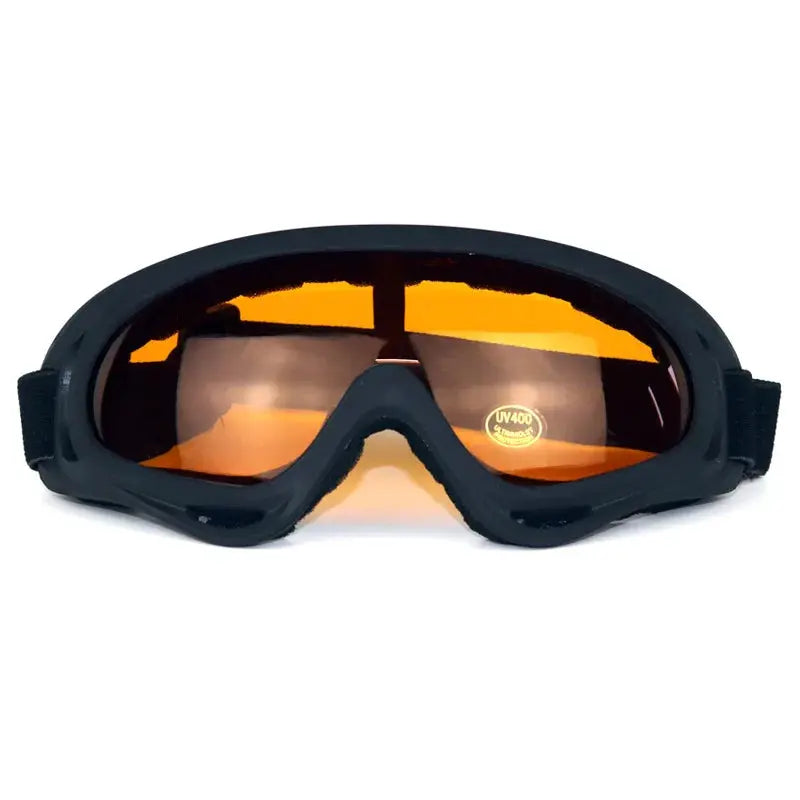 MotoShield Dustproof Motocross Goggles Full Face Protective Gear For Off Road Riding Adjustable And Breathable