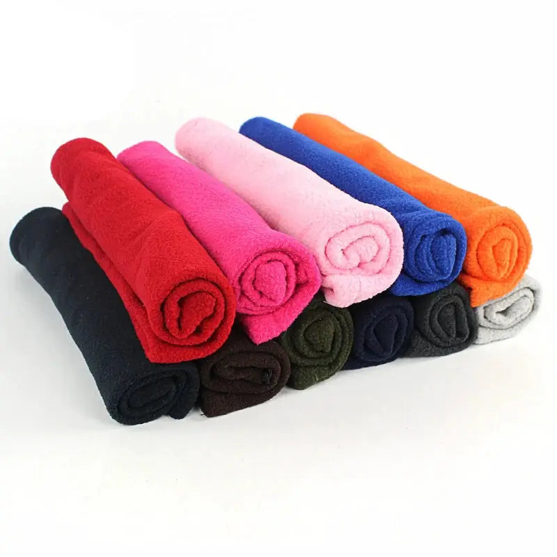 PolarFlex Arctic Fleece Neck Tube Scarf Adjustable Warm Lightweight Winter Ear Warmer For Outdoor Sports