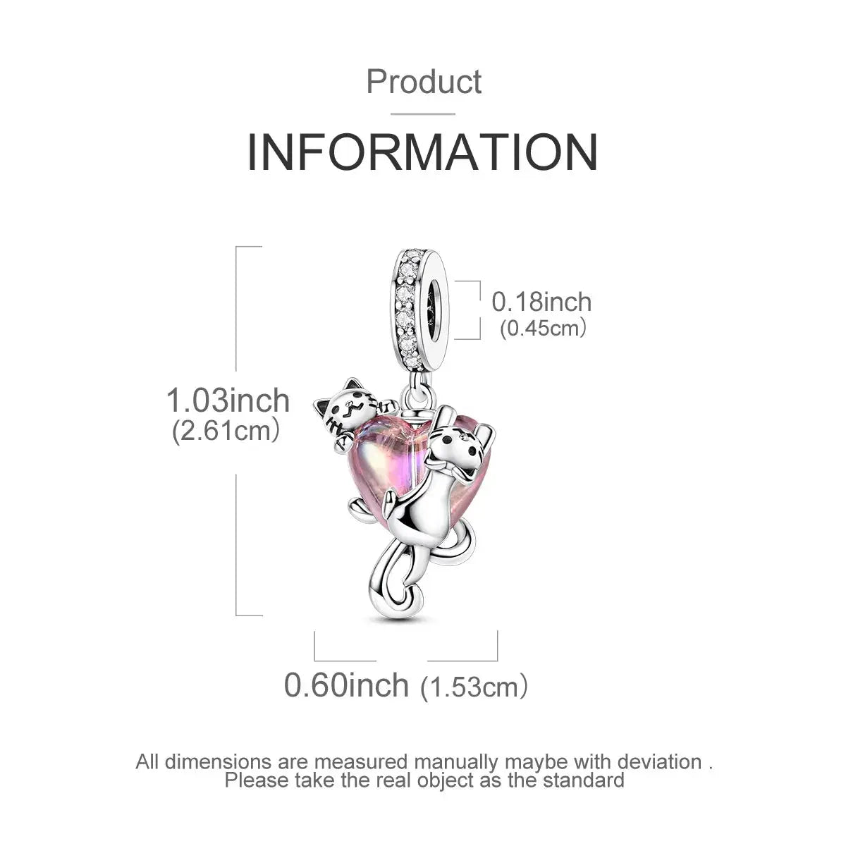 925 Silver Charm Openable Nesting Doll Rose Princess Dress Pendant for Bracelet DIY Fashion Jewelry