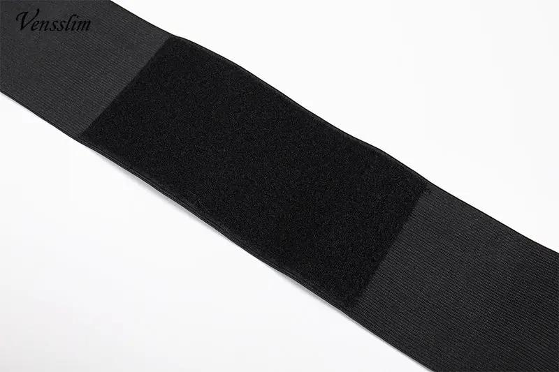 VenSlim waist trainer belt by Simples Market in black neoprene with Velcro wrap