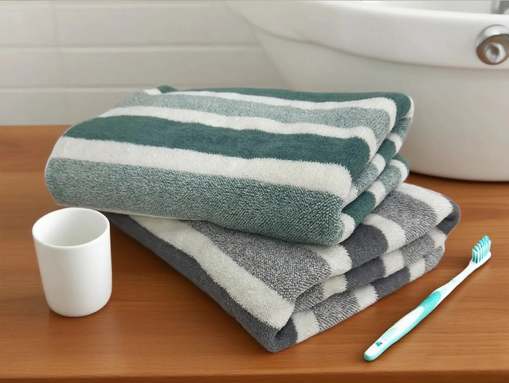1 Pack Thick Bath Towel With High Absorption And Quick Drying Non Shedding Durable For Family Use And Beach Trips
