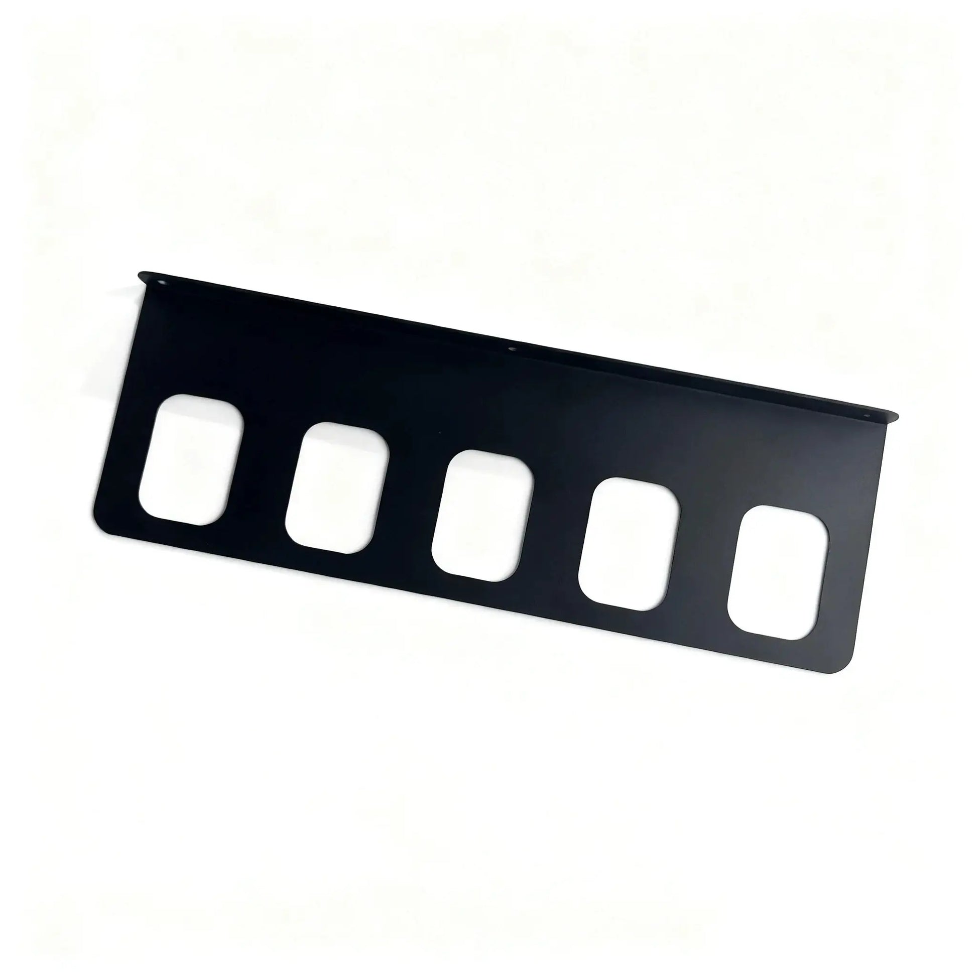 Heavy-Duty Hammer Rack, black metal wall-mounted tool holder with multiple slots