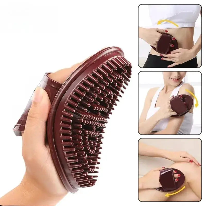 Universal Silicone Meridian Slimming Brush For Body And Leg Massage Five Elements Dredging Health Tool