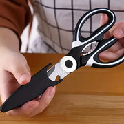Heavy Duty Stainless Steel Kitchen Scissors Multifunctional Food Scissors For Poultry Herbs Vegetables Pizza And Salad
