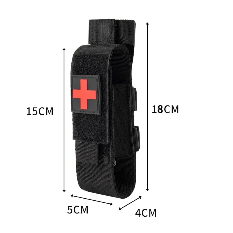 Tourniquet Holder IFAK Pouch Small Trauma First Aid Pouch For Rapid Access And Survival Gear