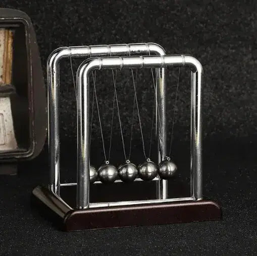 Newton's Cradle Balance Steel Balls Desktop Toy For Physics Science Teaching Stress Relief And Home Decoration