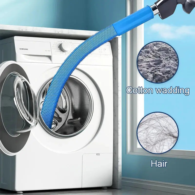 Upgraded Dryer Vent Cleaner For Vacuum Hose Accessories Deep Cleaning Tool For Cleaning Blocked Dryer Vents And Pipes