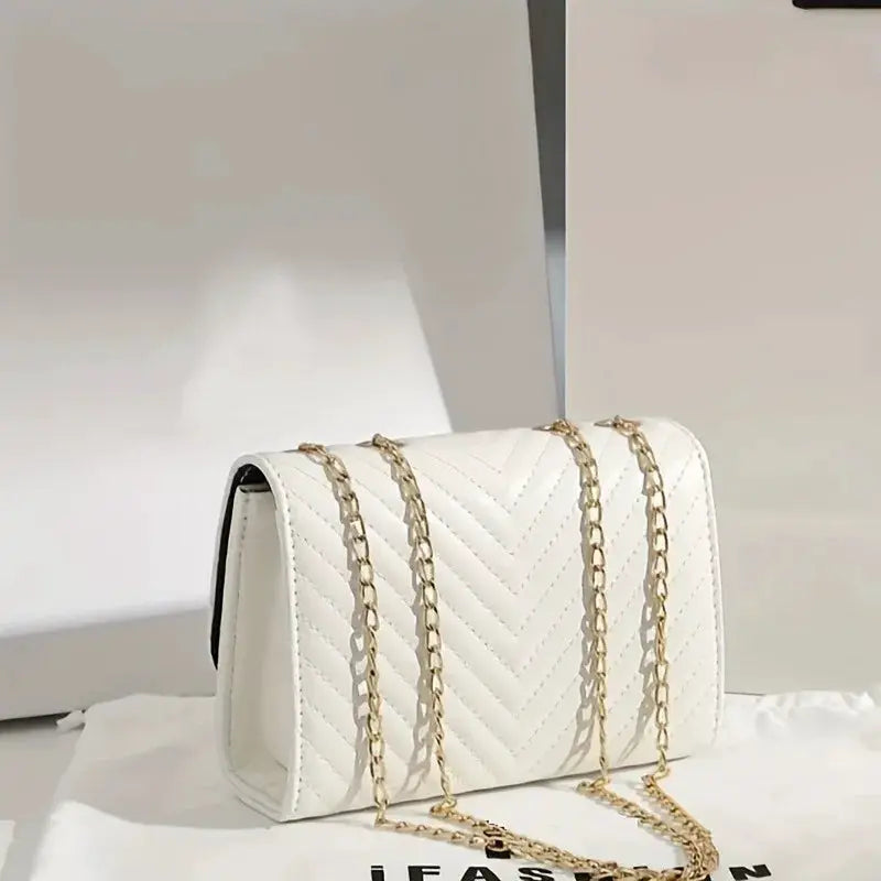LuxeThread Embroidered Crossbody Bag With Sequined Tassel Clutch And Gold Tone Chain For Parties
