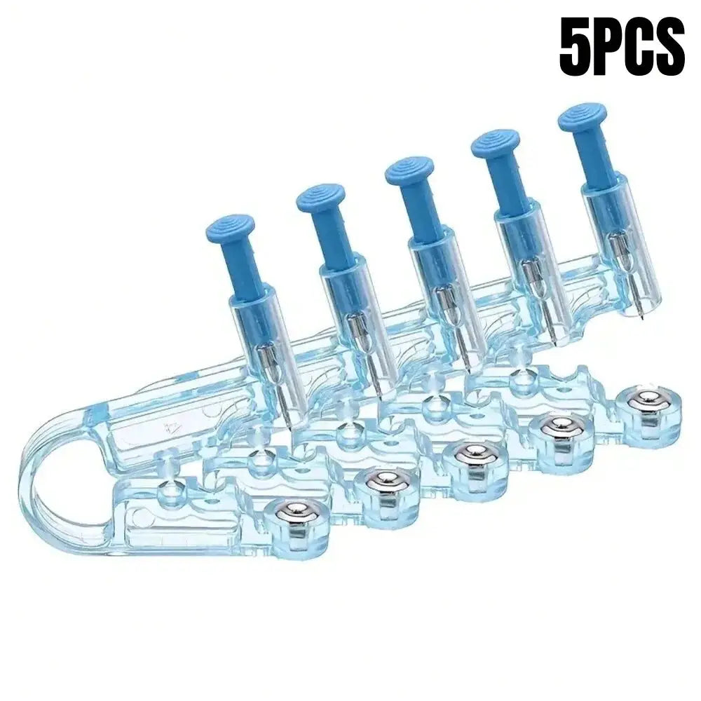 Disposable Ear Piercing Gun Kit 5 Or 10 Pcs Asepsis Safe Nose Piercer Tool Set Stainless Steel Body Jewelry