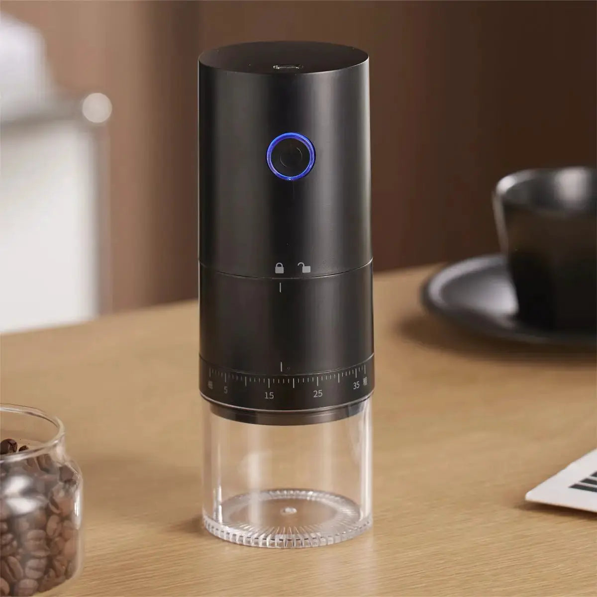 Portable USB Type C Coffee Grinder With Ceramic Grinding Core For Coffee Beans Electric Grinder Upgrade