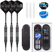 CyeeLife 18g Soft Tip Darts Set For Electronic Dartboards Professional Indoor Darts With Plastic Storage Box