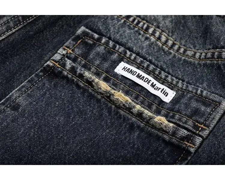 High Waist Wide Leg Jeans Women Harajuku Vintage BF Style Denim