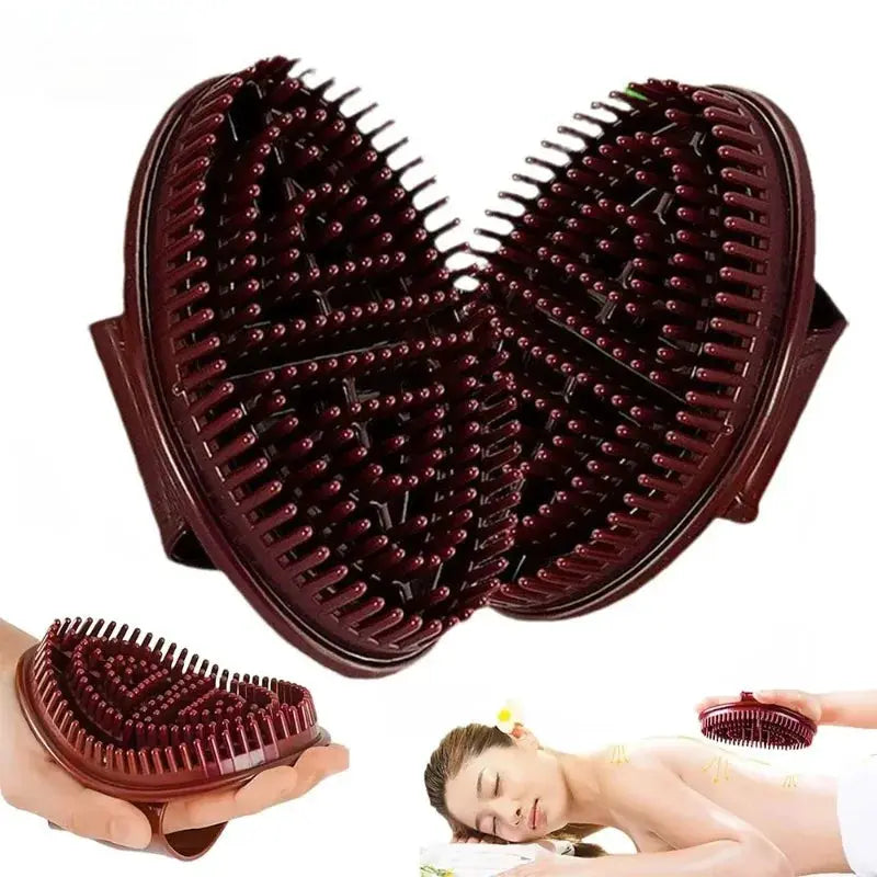 Universal Silicone Meridian Slimming Brush For Body And Leg Massage Five Elements Dredging Health Tool
