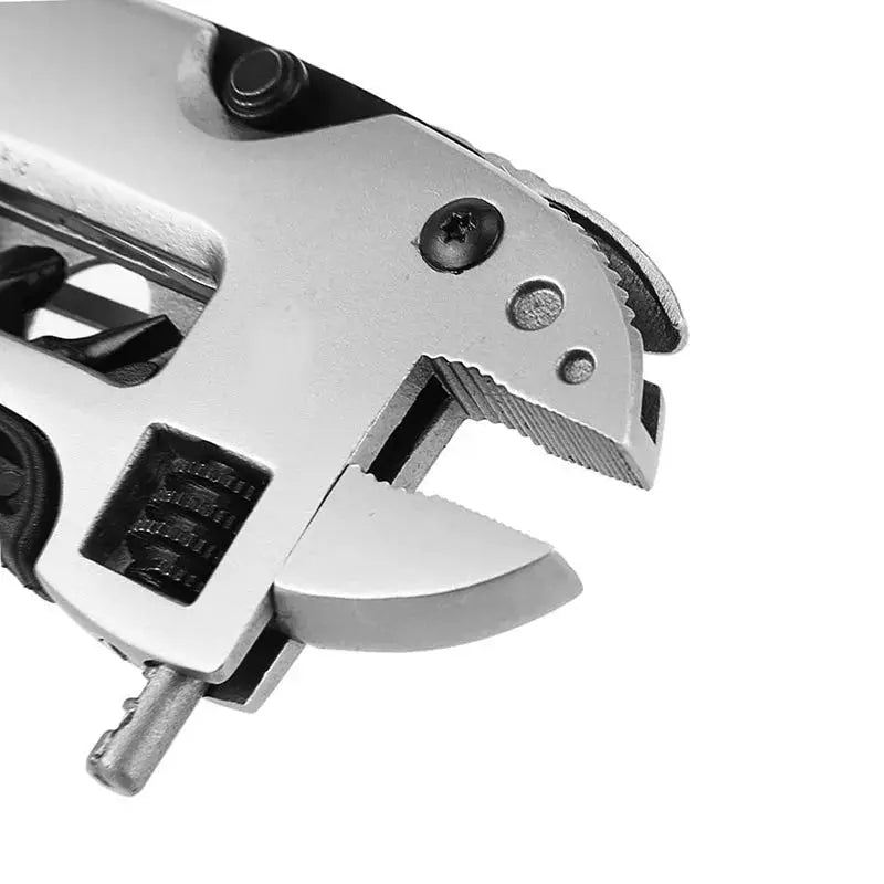All In One Multitool Pliers Pocket Knife Screwdriver Set And Adjustable Wrench For Camping Outdoor Repair Survival