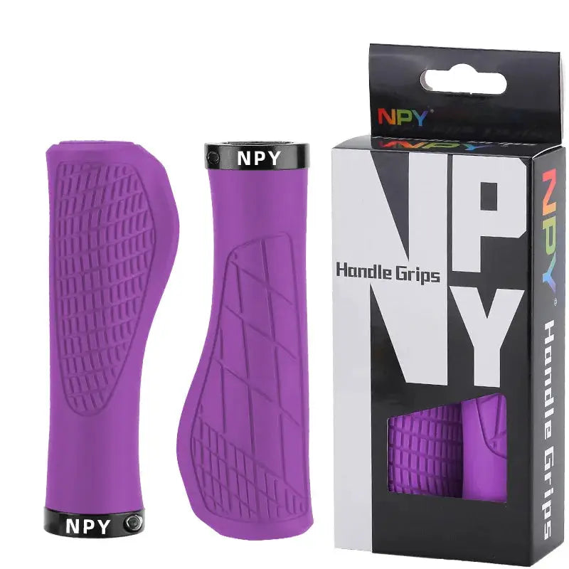 Lock On Bicycle Handlebar Grips 22.2mm Mountain Bike Non Slip Soft Rubber MTB Cuffs Aluminum Handle Cover
