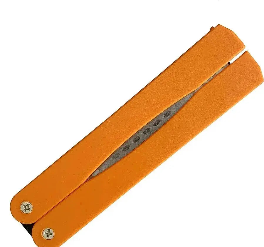 MYVIT Double Sided Folded Pocket Sharpener 400 Grit Diamond Sharpening Stone For Knives
