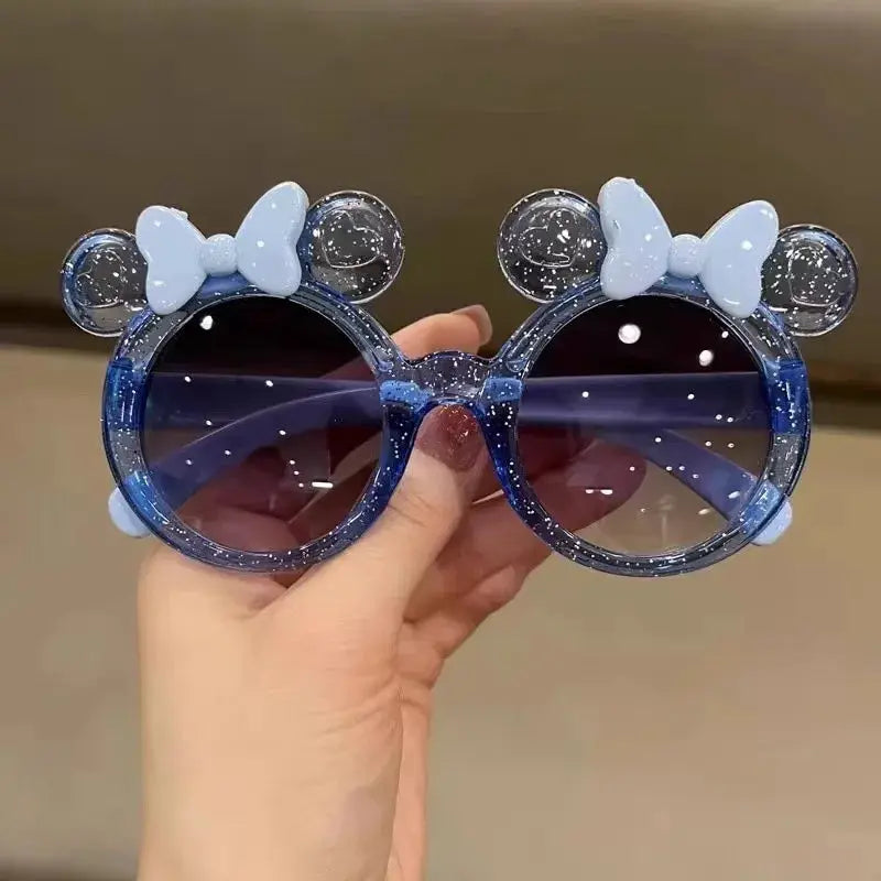 CrystalBow Kids Butterfly Sunglasses For Girls Lightweight Plastic Frames All Day Comfort