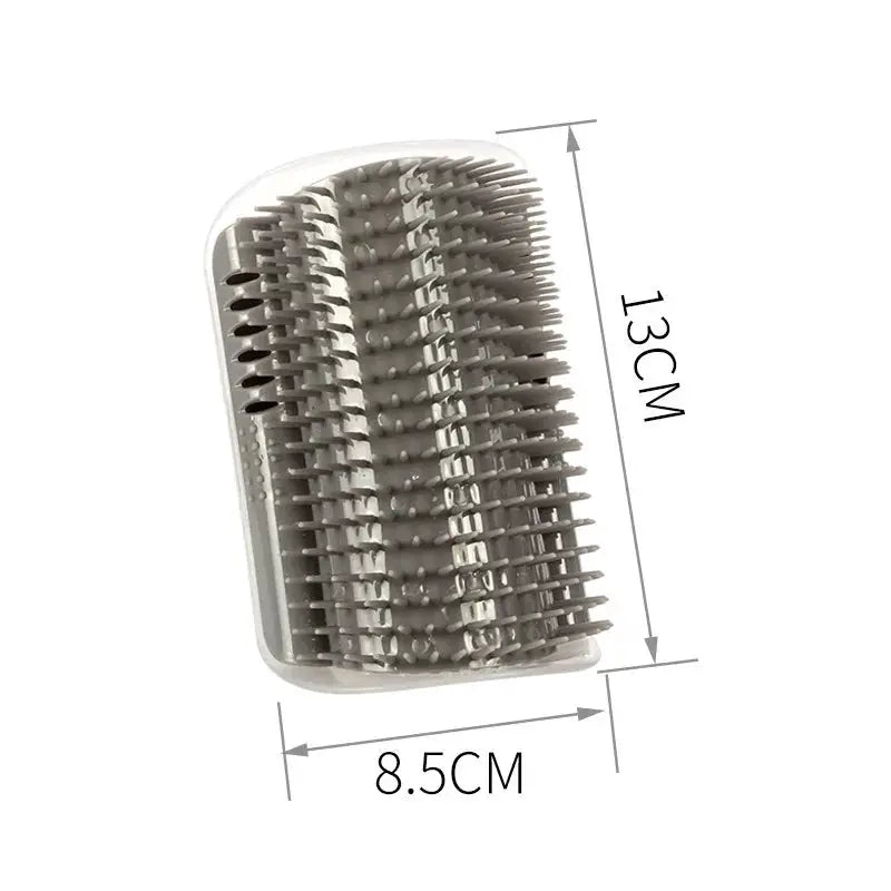 Massage Pet Cat Brush Corner Scraper Hair Removal Comb for Kitten Cat Removable Scratcher Clean Beauty Grooming Tool