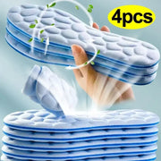 Soft Massage Memory Foam Insoles For Sport Running Shoes Breathable Cushion Pads Orthopedic Insoles For Women And Men