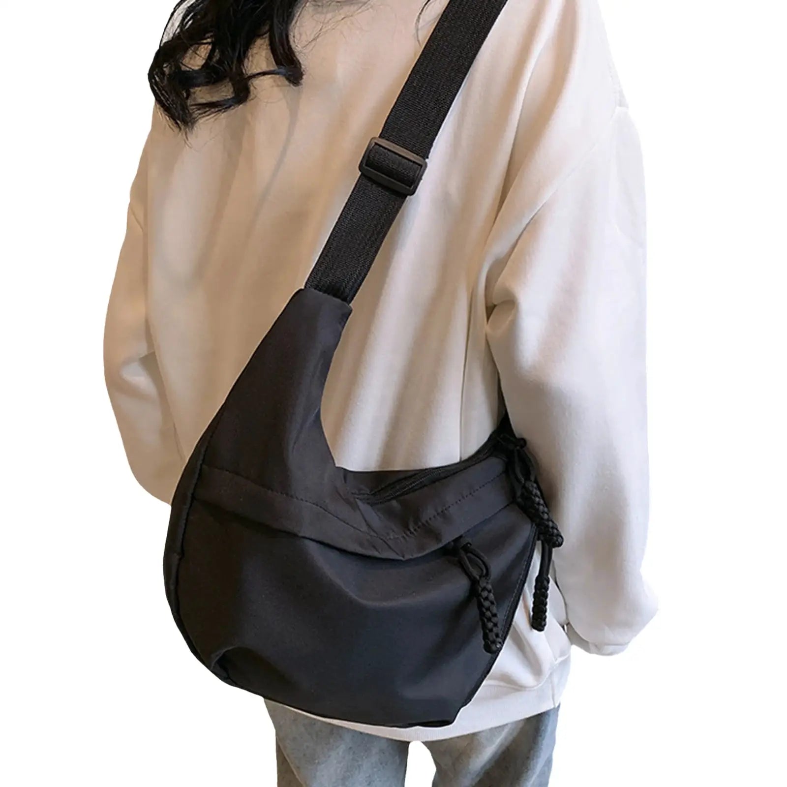NovaCarry Luxe Single Shoulder Crossbody Bag With Large Capacity For Office Workers And Commuters