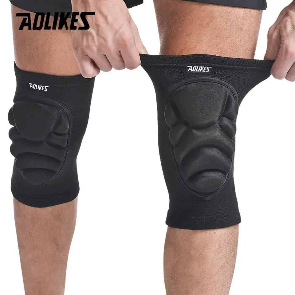 AOLIKES 1 Pair Knee Pads Anti Slip Knee Guards With Thick EVA Foam For Volleyball Football Dance Knee Sleeve