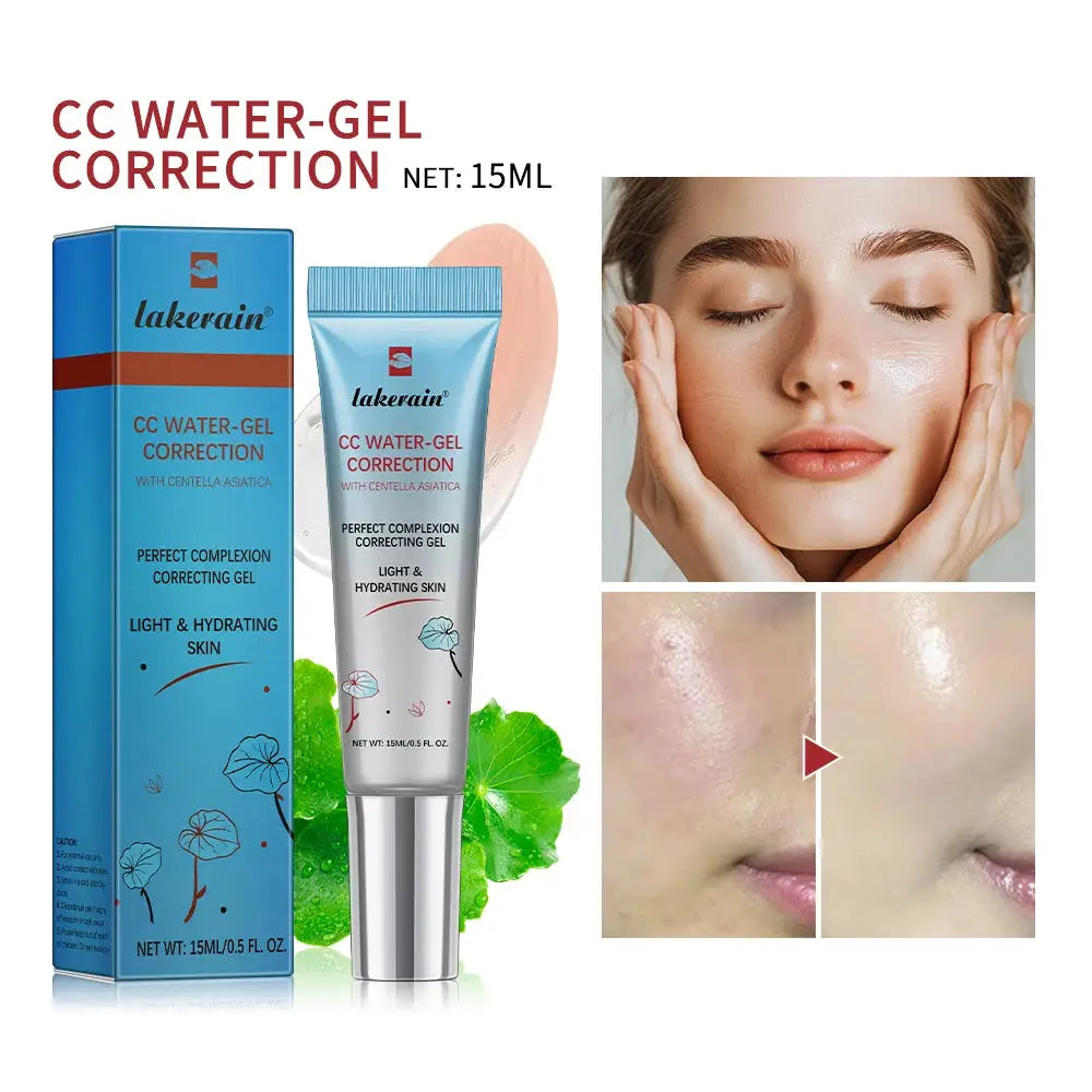 Korean Glow CC Cream Color Changing Liquid Foundation With High Coverage Hydrating Water Gel Formula