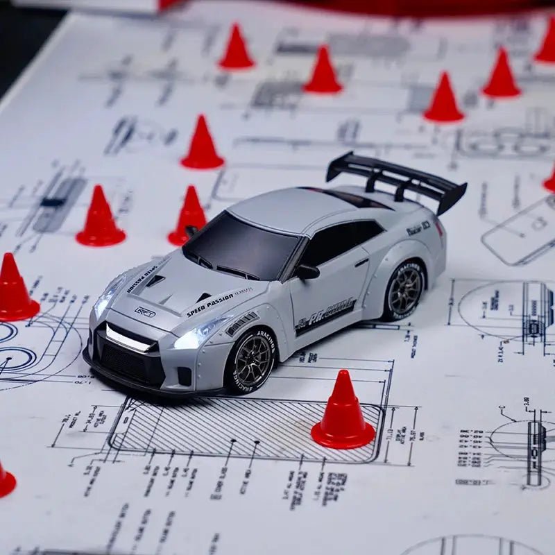 1:24 Scale RC Drift Car Remote Control With 2.4G Radio High Speed Model Vehicle For Boys And Kids Gifts