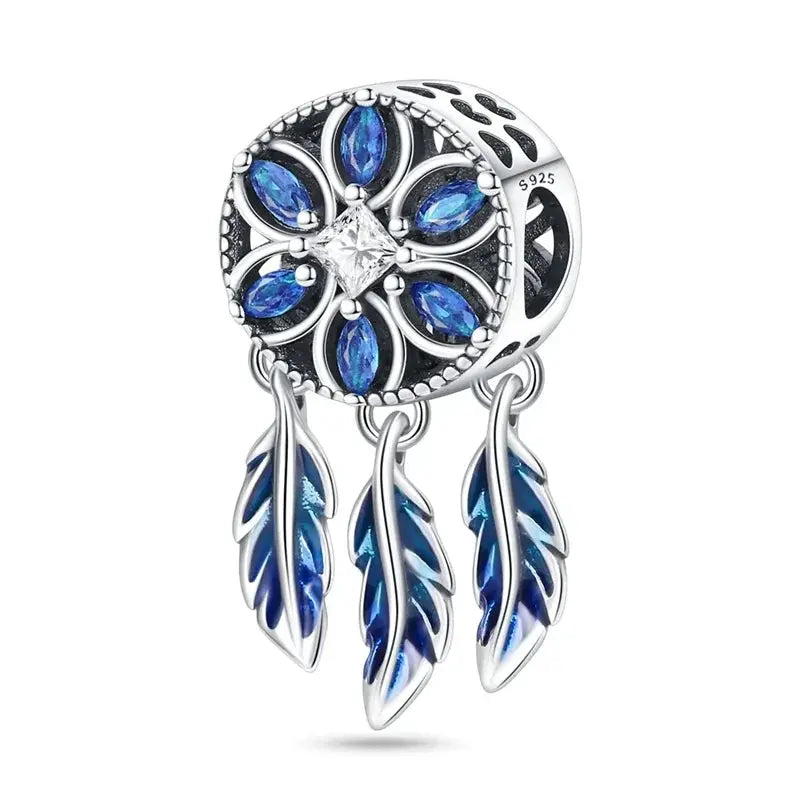925 Sterling Silver Pendant Beads Carnivorous Plant Monster Charm Trendy Collection For Bracelet And Necklace Jewelry