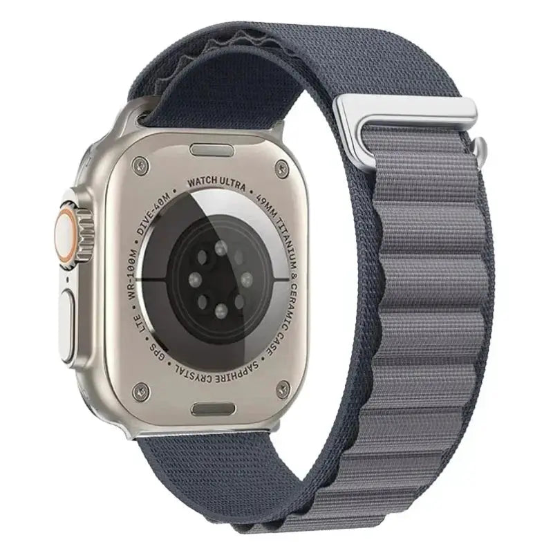 Alpine Loop Band for Apple Watch Ultra 49mm 11 10 9 8 7 46mm 42mm 45mm 41mm Nylon Wristband iWatch Series 6 5 4 SE 44 40mm Strap