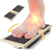 Single Foot Balance Board Ankle Strengthener For Physical Therapy And Posture Correction Non Slip Wood Wobble Board