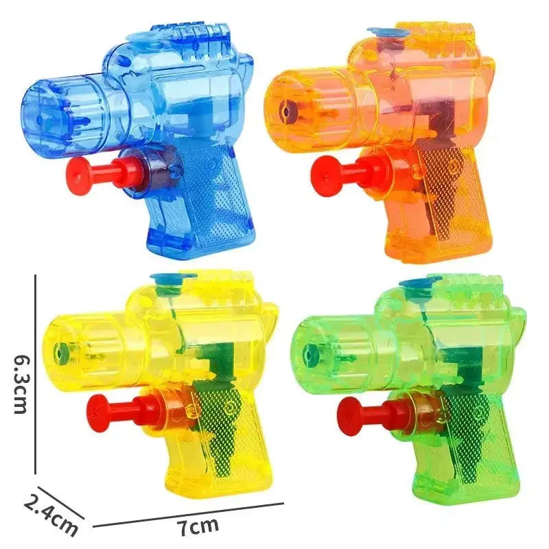 Six Pack Mini Summer Spray Water Guns For Outdoor Play Beach Toys Kids Party Favors Pinata Fillers Pool Fun