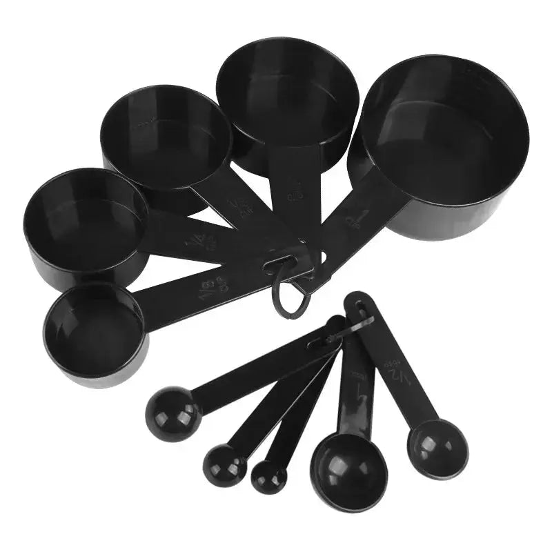 EcoBake Measuring Tools Set 5 Or 10 Pieces Spoons And Cups With Clear Measurement Markings For Precise Baking