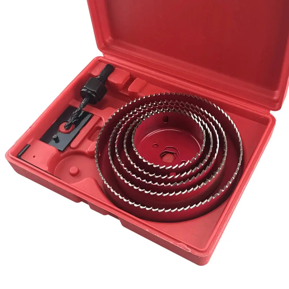 19 To 127mm Hole Saw Set Cup Style Wood Crown Drill Bit For Gypsum Board Wood PVC Plastic Density Board And Metal