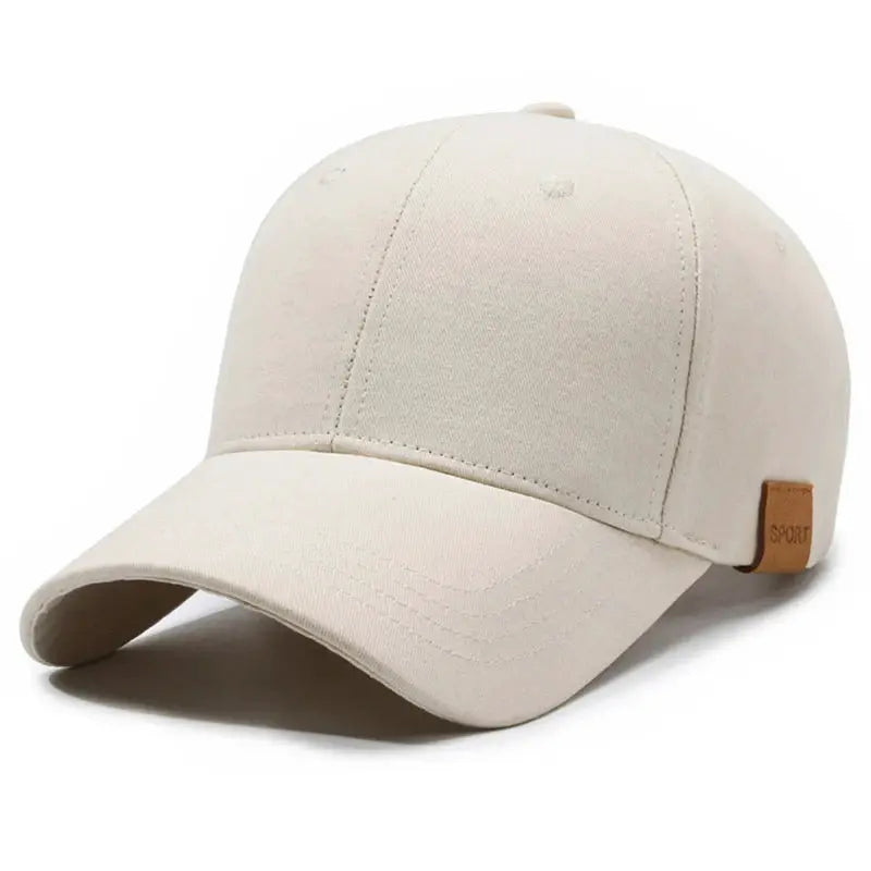 Dry Quickly Sun Cap Unisex Outdoor Casual Baseball Hat Big Size 60 To 65cm Adjustable Peaked Visor Cap