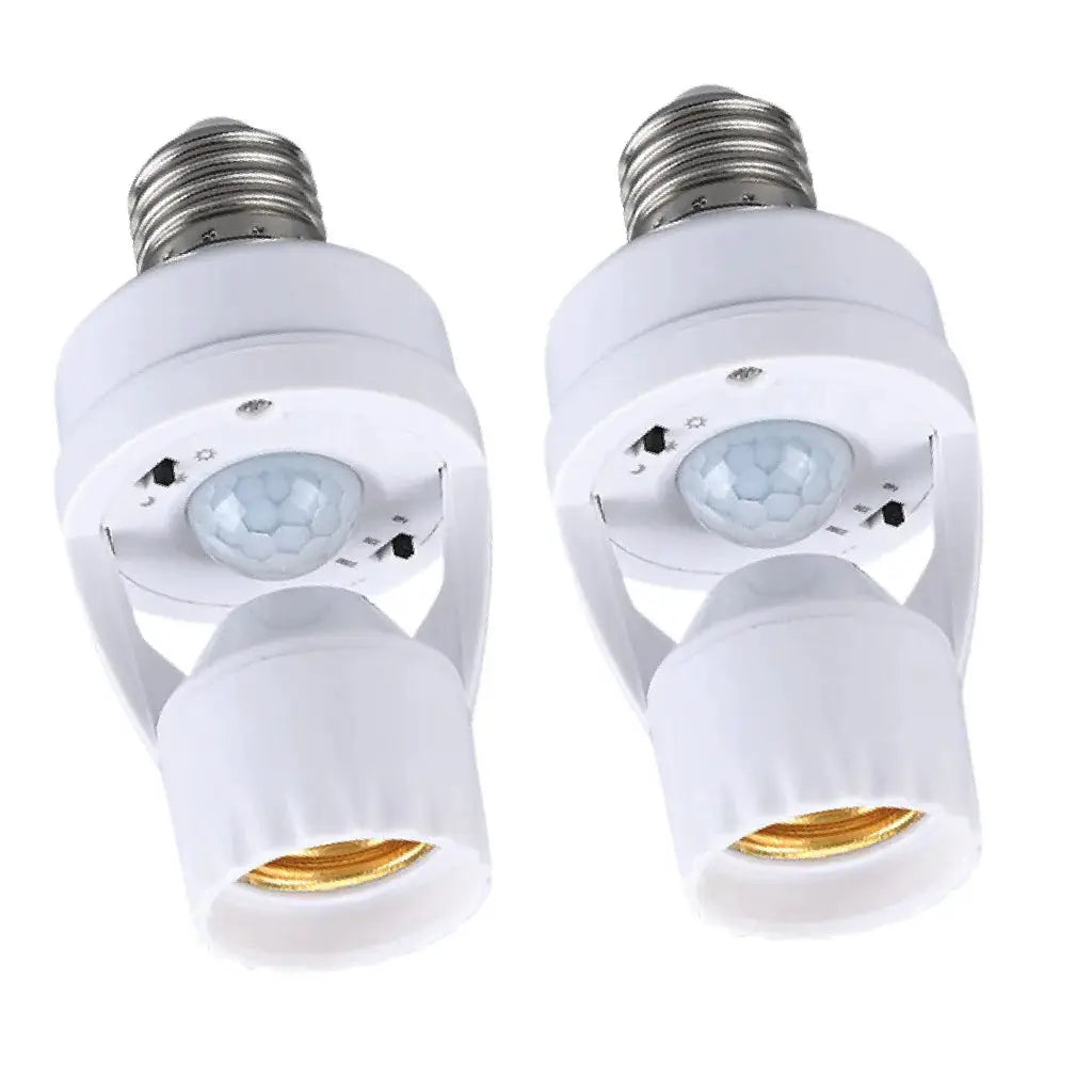 Smart Motion Sensor E27 Light Bulb Holder PIR Induction Sensor Adapter Lamp Base Converter LED Switch 110V 220V