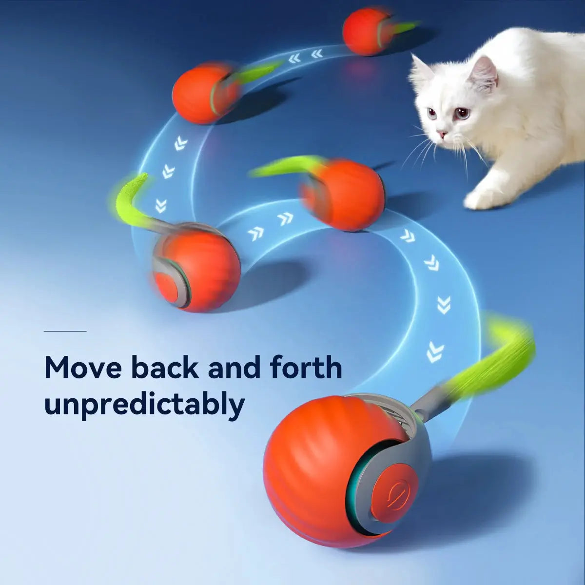 New Interactive Cat Toy Ball Rolling Ball For Indoor And Outdoor Play Cats And Dogs Toys