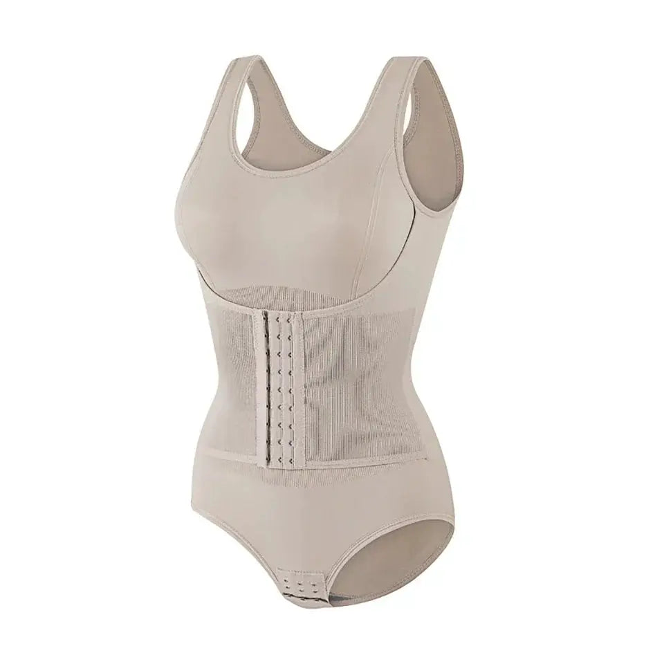 VivaCurve Zipper Belt Bodysuit Shapewear For Tummy Control And Waist Slimming Cincher