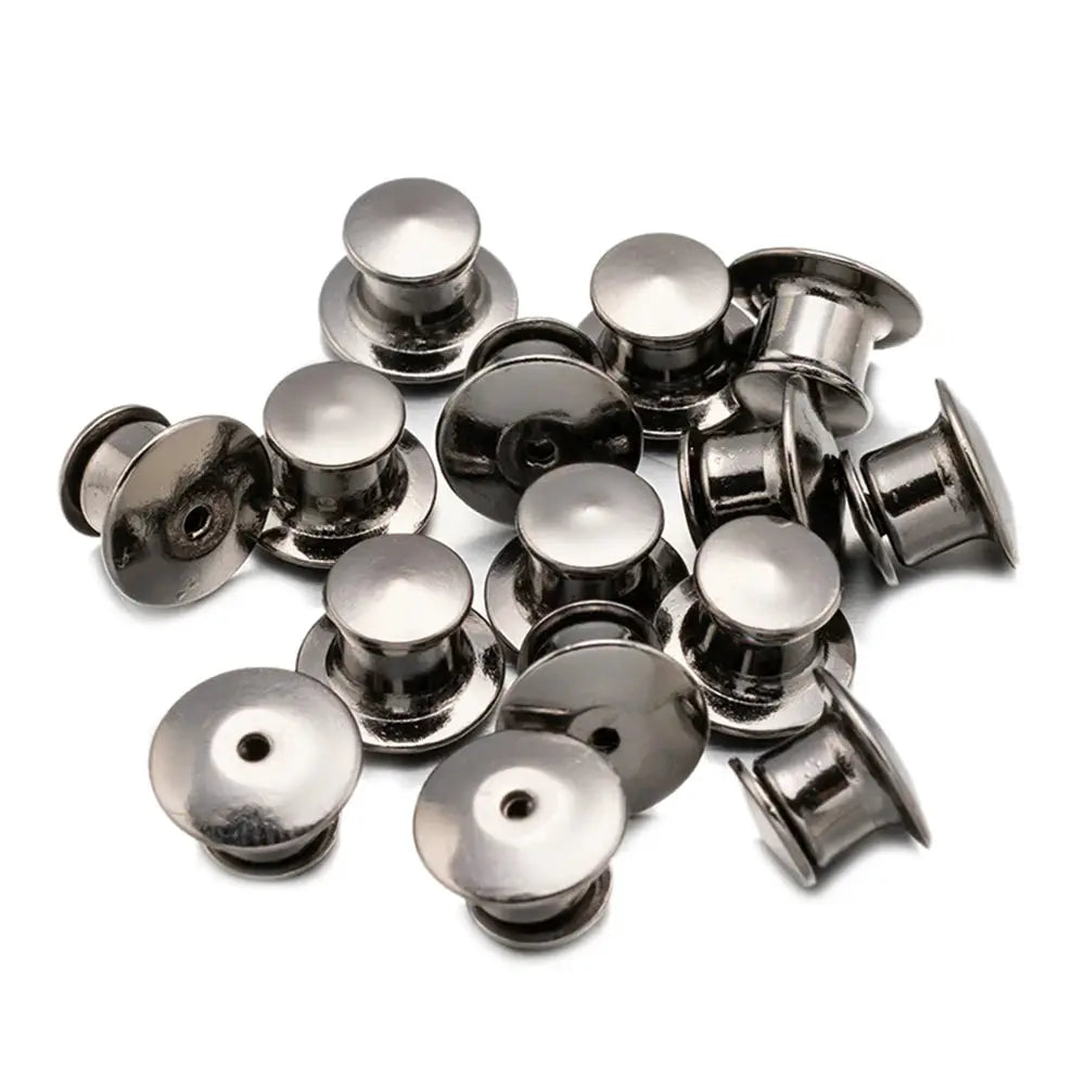 10 30 50 PCS Safety Brooch Lock Metal Pins Back Keeper Caps Clasps for DIY Jewelry Making Copper Findings