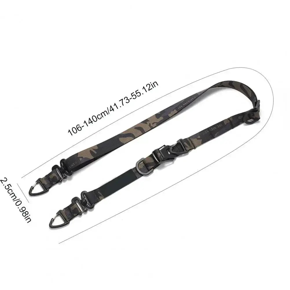 Simples Market camouflage crossbody strap, outdoor multi-functional, adjustable 106–140 cm; set of 2