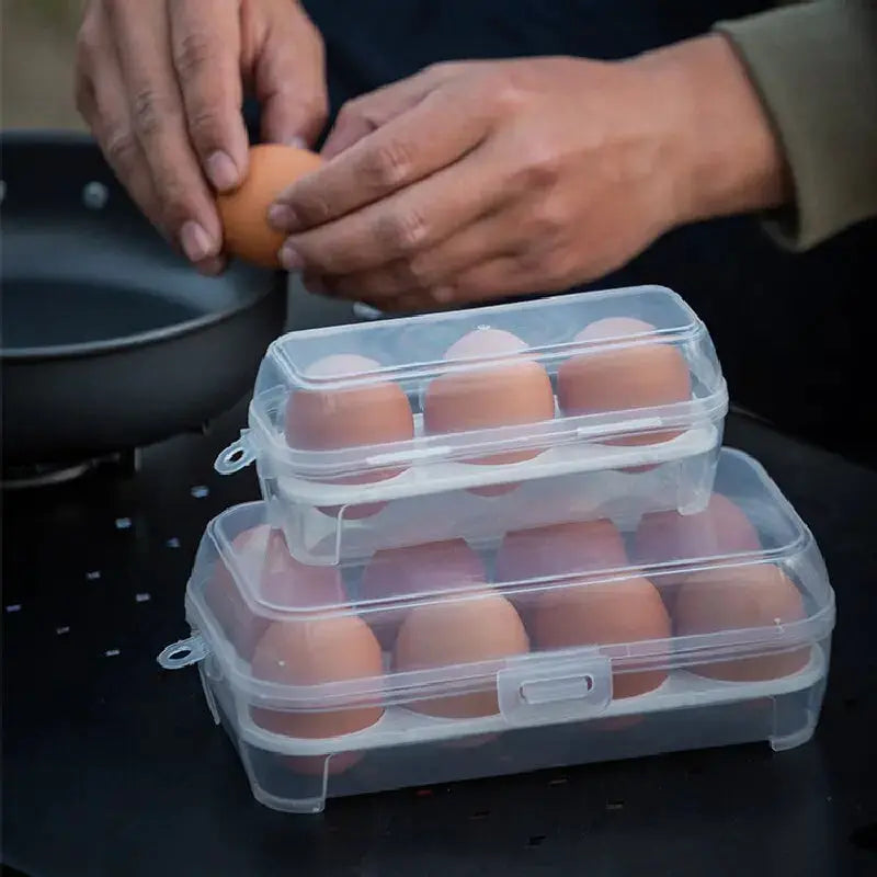 Outdoor Shockproof Egg Box Storage Case Portable Camping Shatterproof Egg Tray For Travel And Home Use