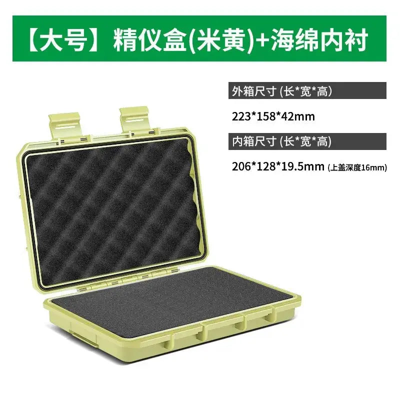 BaoLian Waterproof Sealed Small Precision Instrument Parts Tool Storage Box Portable Protective Case For Moisture