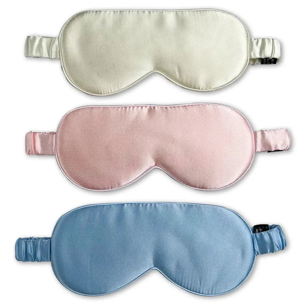 Mulberry Silk Sleep Mask For Men And Women Total Blackout And Skin Friendly Comfort