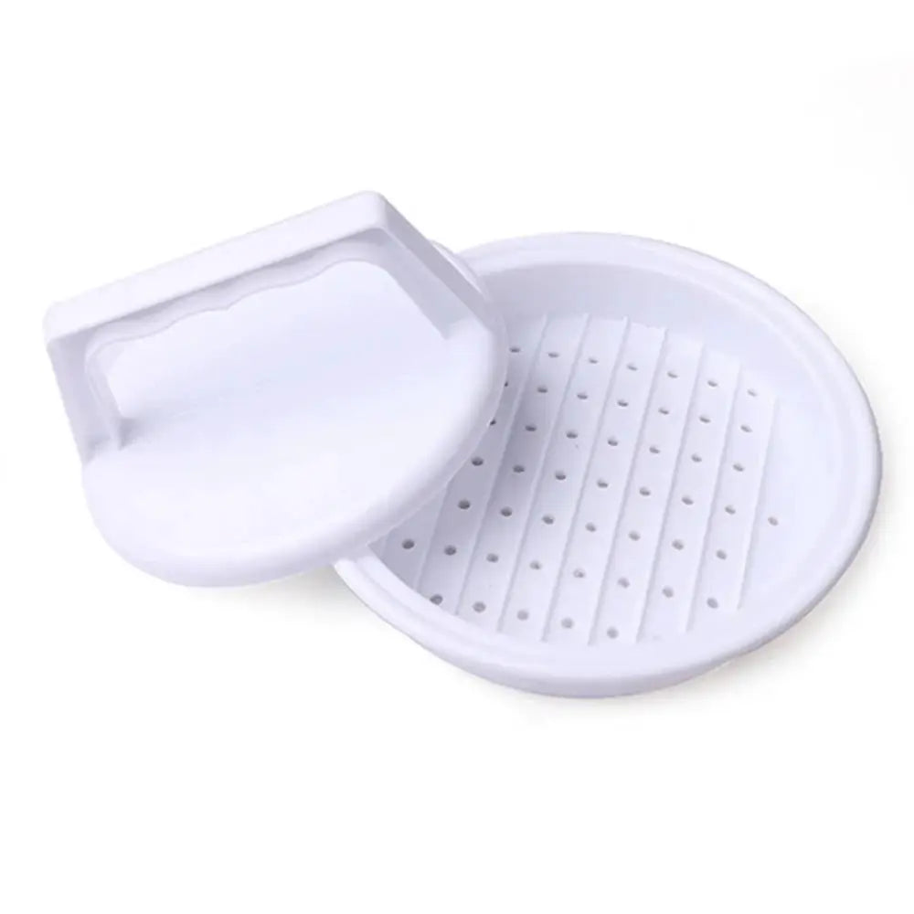 Stuffed Hamburger Press Plastic Burger Maker for Home Kitchen and Outdoor Barbecue Party Grilling