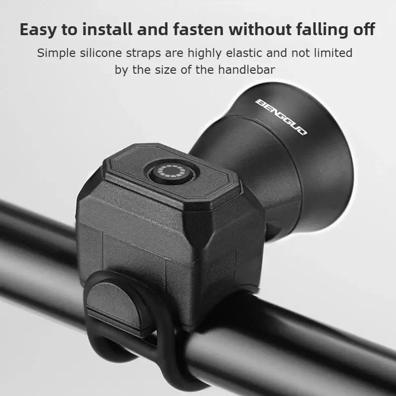 USB Charging Waterproof Mountain Bike Bell Electronic Horn For Safe Riding On All Weather Trails
