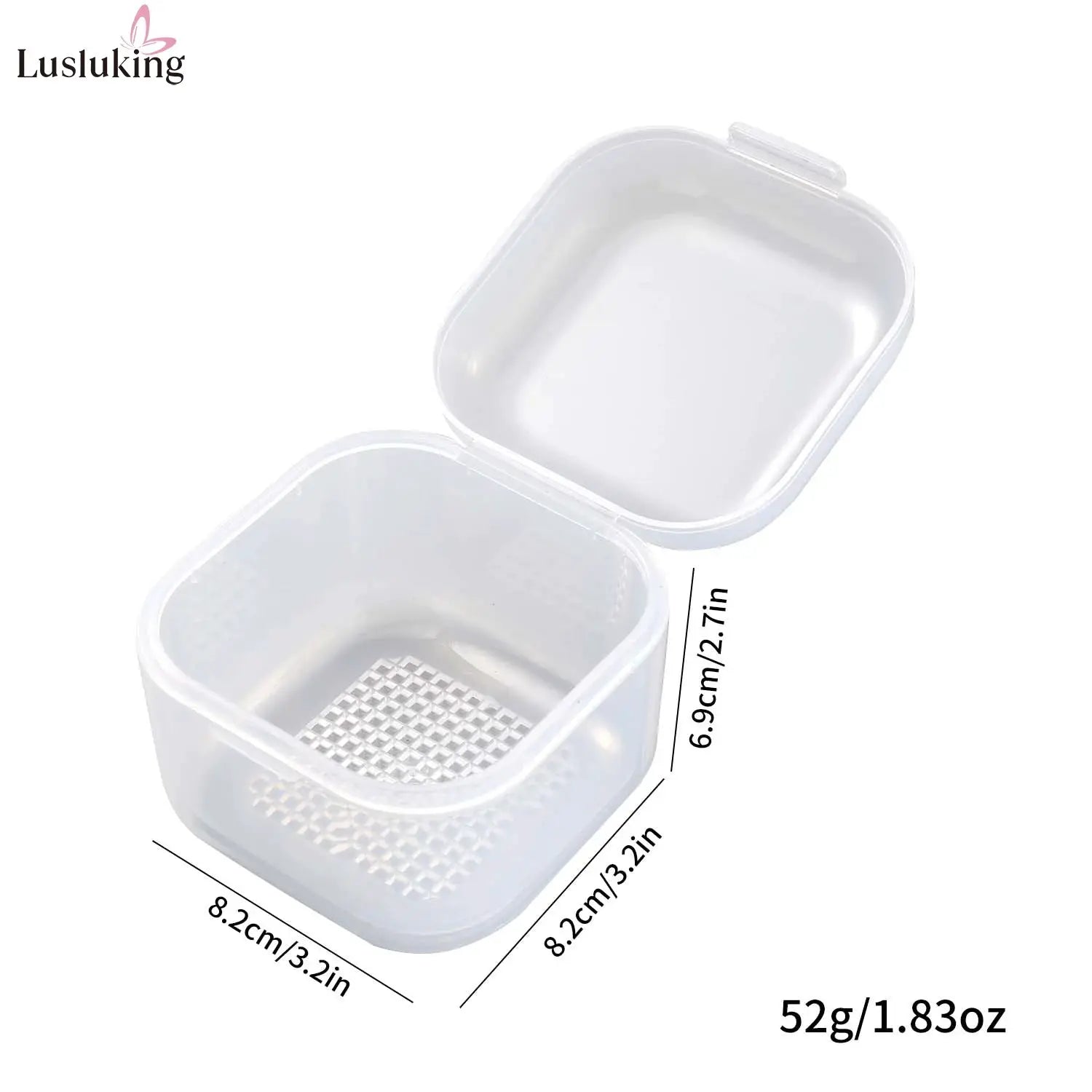 NailGuard Pro Disinfection Box For Nail Drill Bits And Brushes With Dual Layer Filtration And Safe Storage
