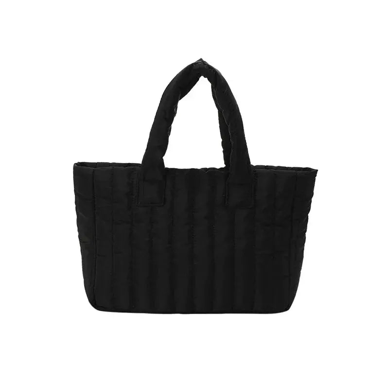 NovaGrace Ladies Tote Bag Large Capacity Padded Nylon Casual Handbag For Everyday Use