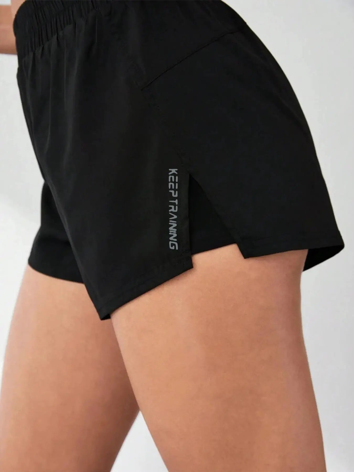 ZenActive Faux Two Piece Anti-Exposure Yoga Shorts Women Ultra Slim Fit for Running Yoga Tennis
