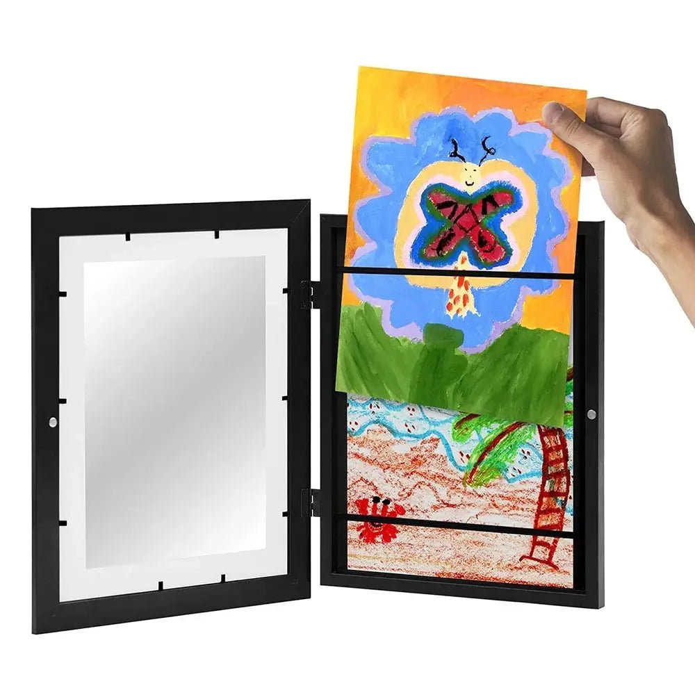 Magnetic Front Open Childrens Art Frames For Posters Photos Drawings Paintings And Home Decor Display - Simples Market