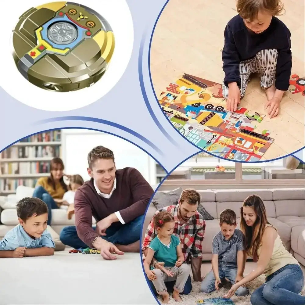 New 360 Rotating Ball Deformation Robot Fingertip Gyro Toy For Stress Relief Decompression Adults And Kids Gift