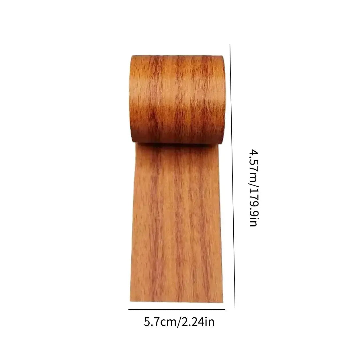 4.5M Roll Realistic Wood Grain Repair Adhesive Tape For Floors Cabinets Furniture Skirting Line Sticker Home Decoration